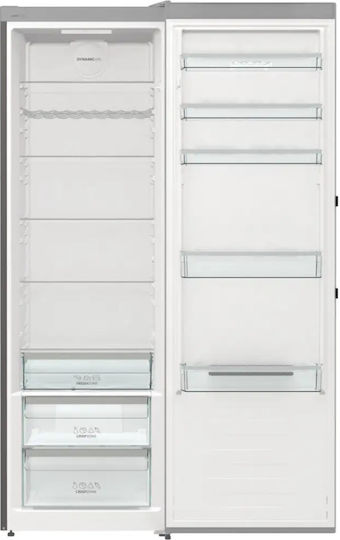 Gorenje Kühlschrank für Lagerung 398Es H185xB59.5xT66.3cm. Inox R619EAXL6