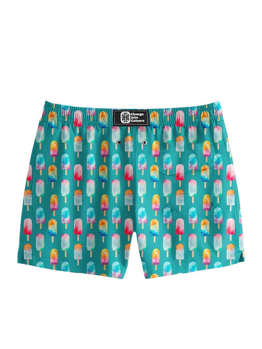 Herren-Bademode Kurze Hosen Blau
