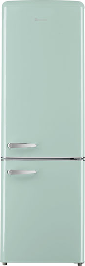 Morris Retro Double Door Refrigerator 246lt H166.5xW55xD61.5cm Turquoise MRS-31242LGLG