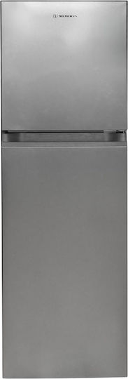 Morris Double Door Refrigerator 190lt Total NoFrost H149xW48.8xD57.3cm Inox T72187ETN