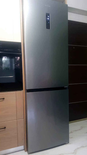 Pyramis Ψυγειοκαταψύκτης 323lt NoFrost Υ185xΠ60xΒ68.5εκ. Inox FSO 185