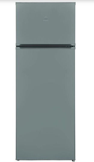 Indesit Double Door Refrigerator 412lt H144xW55xD55cm Inox I55T0412X