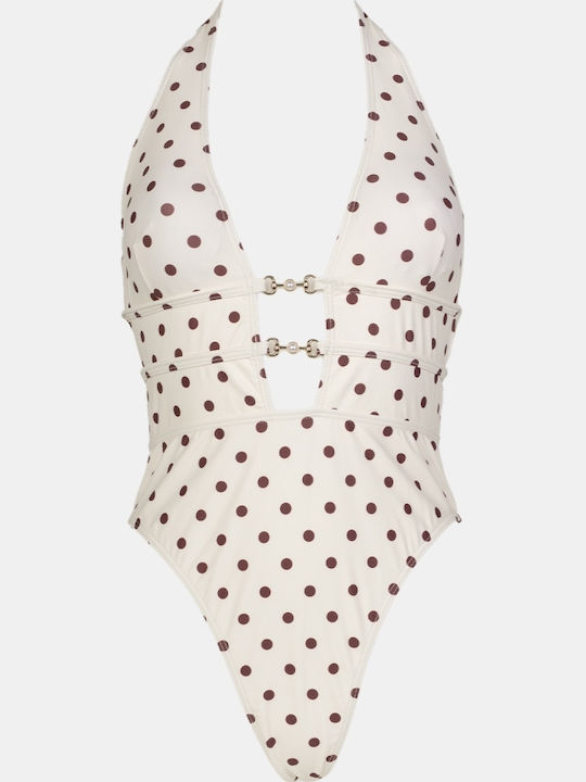 Costum De Baie Întreg Ecru