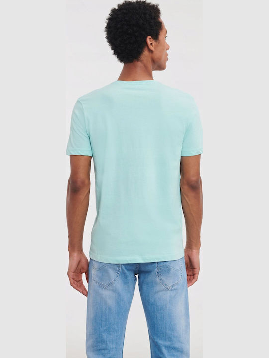 Russell Europe Ανδρικό Διαφημιστικό T-shirt Κοντομάνικο σε Χρώμα