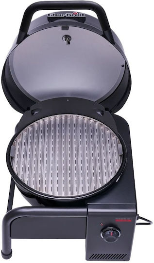 Char-Broil Tischplatte Elektrischer Grill mit Grill 1500W Edelstahl mit Deckel 38,4x38,4cm