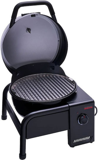 Char-Broil Tischplatte Elektrischer Grill mit Grill 1500W Edelstahl mit Deckel 38,4x38,4cm