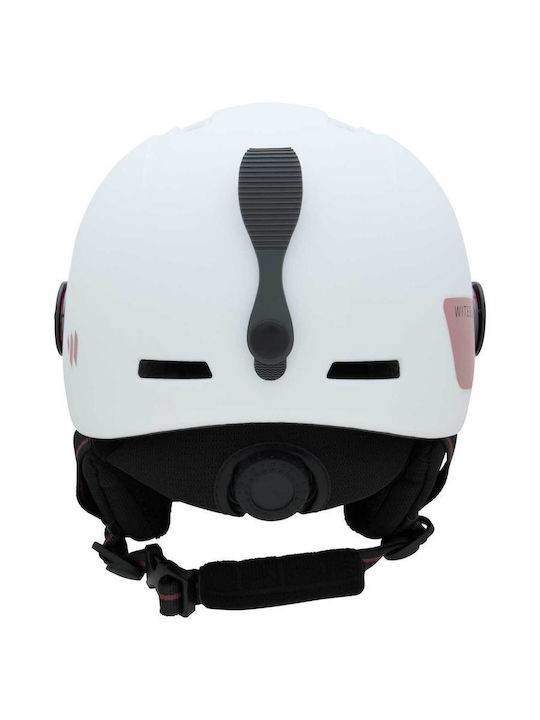 Witeblaze Kids Ski & Snowboard Helmet in White Colour