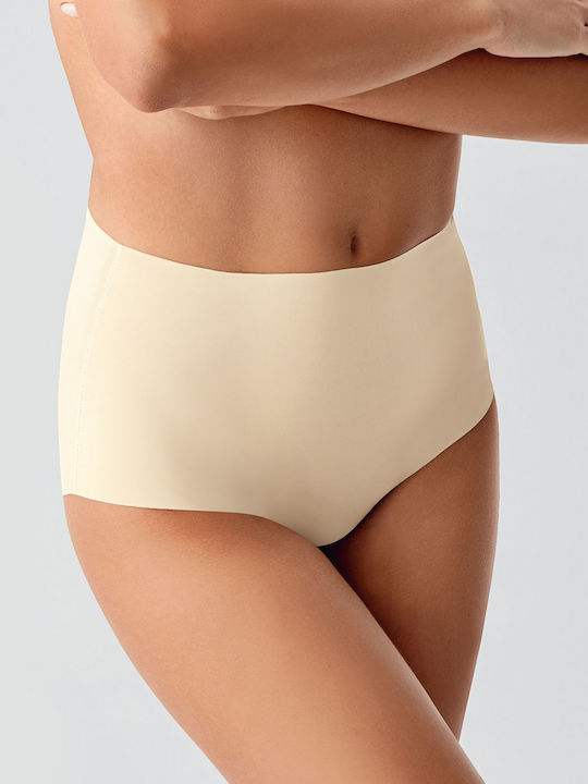 New Bra Lingerie Seamless Tightening Slip Beige