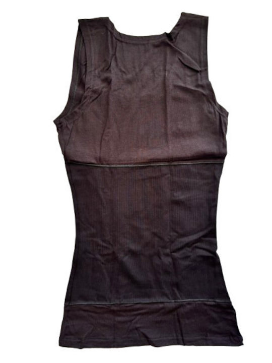 Kal-tsa Corset Modelator Fără Cusături Negru