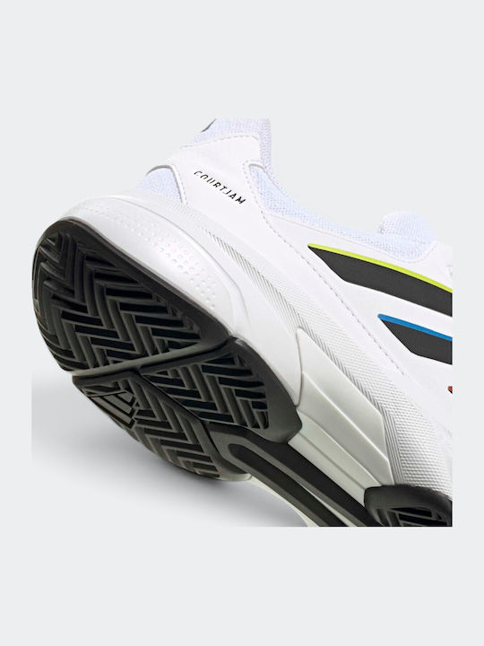 adidas Courtjam Control 3 Ftwr Мъжки Обувки За Тенис Бели