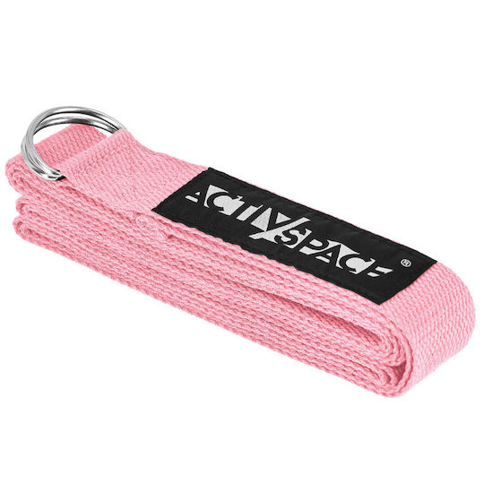 Langlebiger Yoga-Gürtel 300x3.8cm Rosa