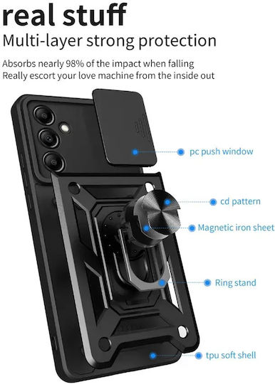 Defender Case Samsung Galaxy S25 Plus 5g Black