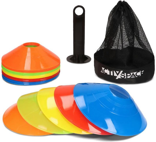 Flexible Training Cones Discs Mushrooms 50pcs