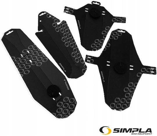 Simpla Iq Mtb Enduro Bicycle Fender Set
