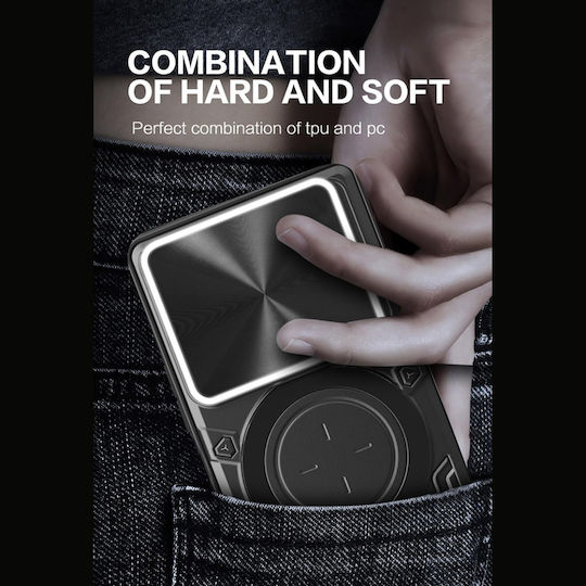 Husă Motorola Edge 70 Pro Inel Magnetic Protecție Cameră Set Autocolant Camguard Pro Albastru