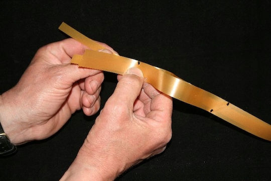 PartyPro Bandă Auriu 0.6m 10 Buc