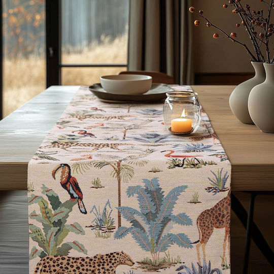Beauty Home Ράνερ Ζωα Της Ζουγκλας 32x150εκ.