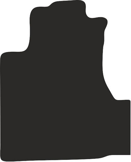 Nylon Driver Mat Honda Cr-v Iii Suv 2006-2011 Rubberized Driver Mat