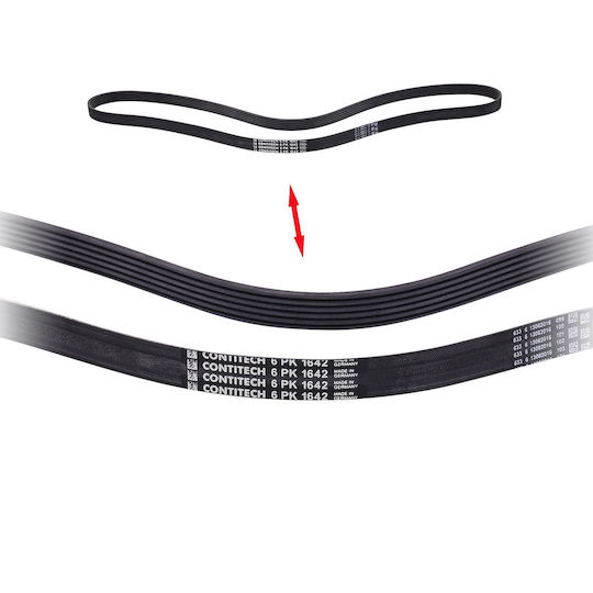 Contitech 6 Pk 1642 Multi-rib Belt