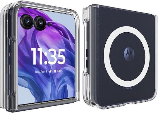 Magsafe TPU+Acrylic Hard Case Transparent Motorola Razr 50 Ultra 5G Razr 70 Plus 5G