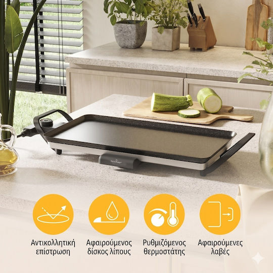 Swiss Haus Teppanyaki Πλάκα Ψησίματος 46x26εκ.
