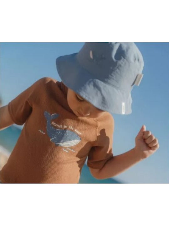 Little Dutch Παιδικό Καπέλο Υφασμάτινο Αντηλιακό Ocean Μπλε