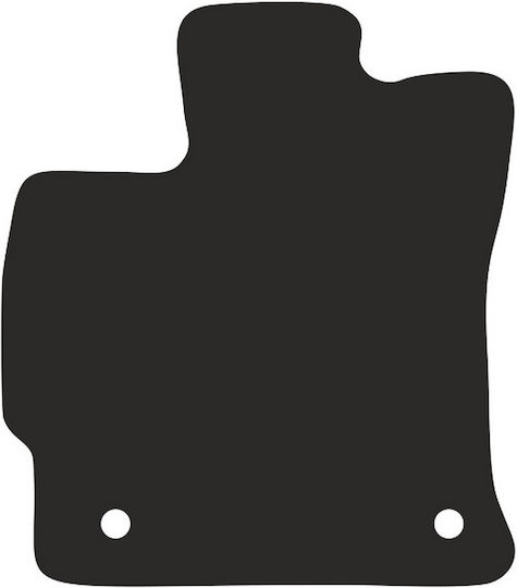 Nylon Driver Mat Toyota Prius Iii Plus Hatchback 2011-2015 Rubberized Driver Mat