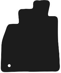 Nylon Driver Mat Toyota Land Cruiser J100 Off-road 1998-2007 Rubberized Driver Mat
