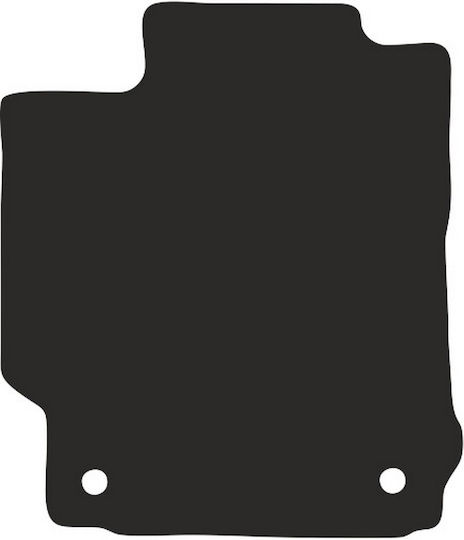 Nylon Driver Mat Toyota Camry Viii Xv50 Sedan 2011-2018 Rubberized Driver Mat