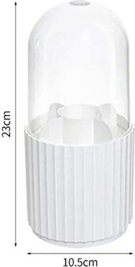 SteweHome Mehrzweck Make-up Zubehör Pinselbox Organizer Kosmetik Bad Büro Rote