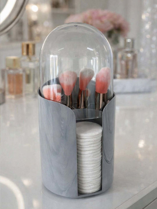 SteweHome Make-up Zubehör Bürsten Dekoratives Marmor Grau