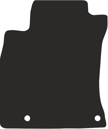 Driver's Floor Mat Made Polyamide Hyundai I30 Iii Fastback Hatchback Estate 2016 Rubberized Driver's Mat