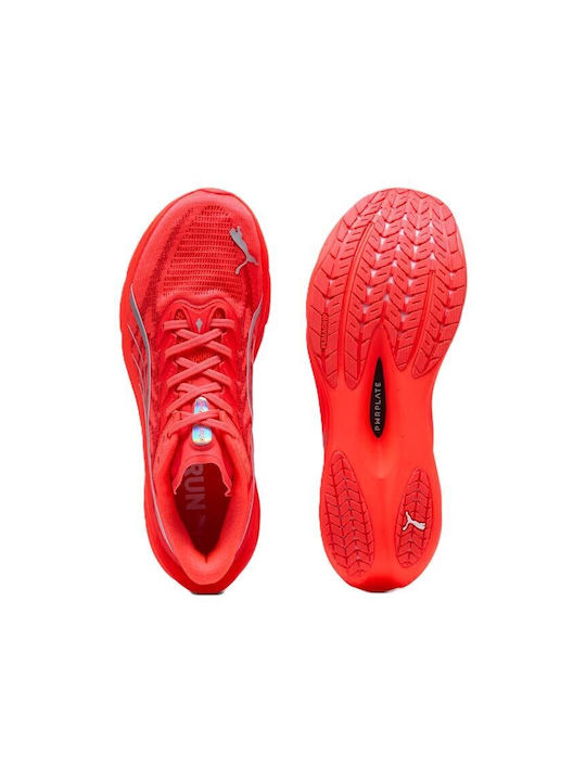 Deviate Nitro Ανδρικά Αθλητικά Παπούτσια Running Red / Silver