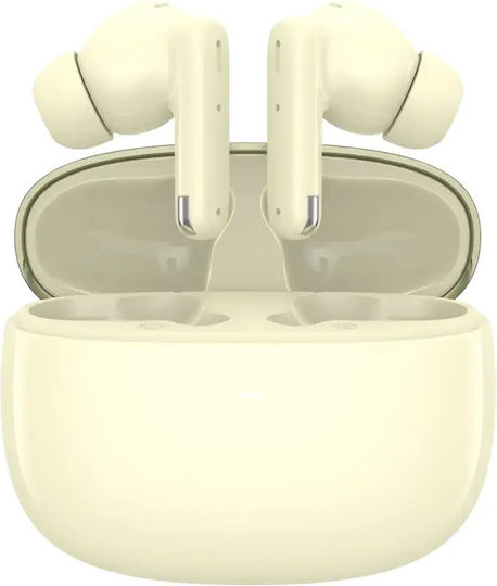 Jellico In ear Bluetooth безжични слушалки с калъф за зареждане Жълти