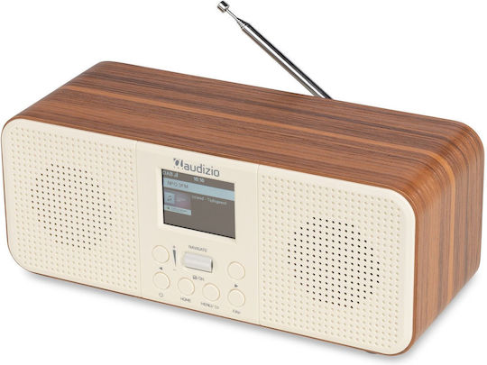 Audizio SOSPA1341 Επιτραπέζιο Ραδιόφωνο με Bluetooth Creme