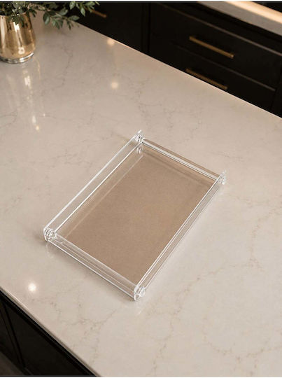 SteweHome Πλαστικός Δίσκος Σερβιρίσματος 20x26cm