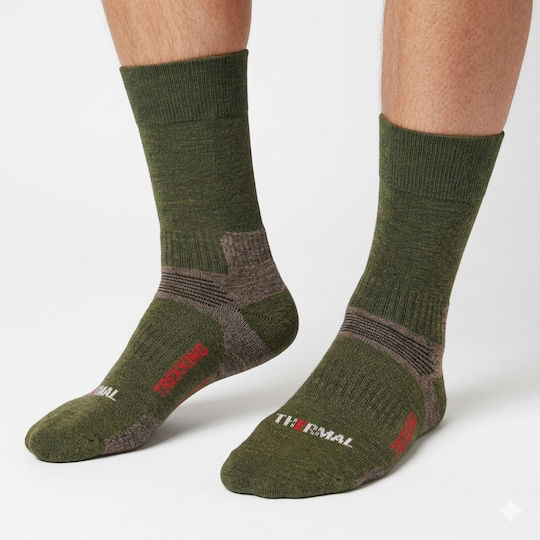 Socks Dimi Socks Thermal Technical Merino Wool Offer 3 Pairs Khaki