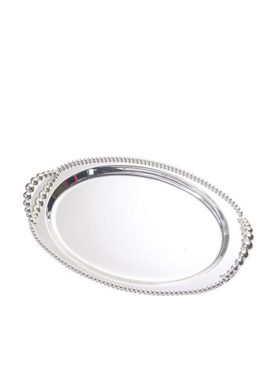 Karvounis Silver Plated Serving Tray 44x30x3cm