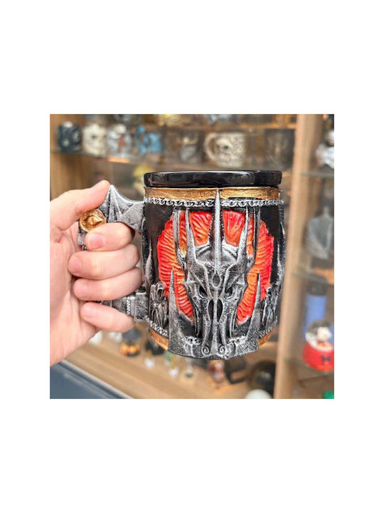SteweHome Ceramic Red Mug 400ml