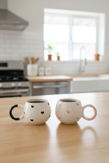 SteweHome Keramiktasse Weiß 200ml 2 Stück