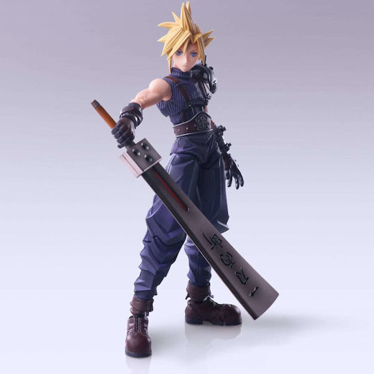 Final Fantasy Vii Bring Arts Cloud Strife Hardedge Ver Action-Figur 15 Cm