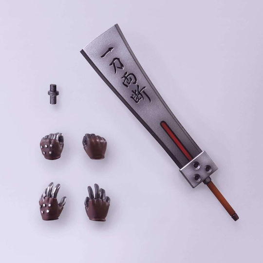 Final Fantasy Vii Bring Arts Cloud Strife Hardedge Ver Action-Figur 15 Cm