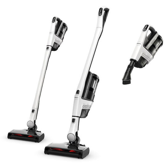 Miele Triflex Hx3 Επαναφορτιζόμενη Σκούπα 2 σε 1 Stick & Χειρός Λευκή