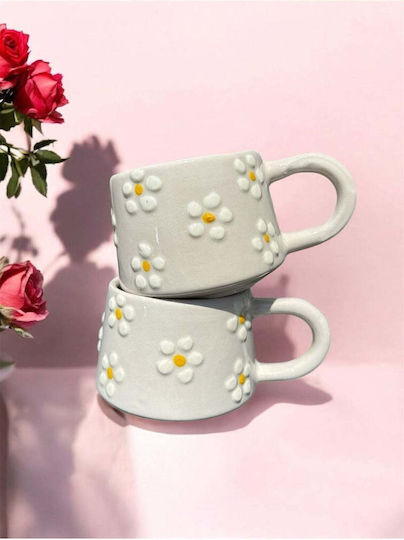 SteweHome Keramiktasse Weiß 200ml 2 Stück