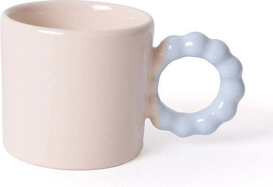 SteweHome Κούπα Κεραμική Μπεζ 260ml 2τμχ