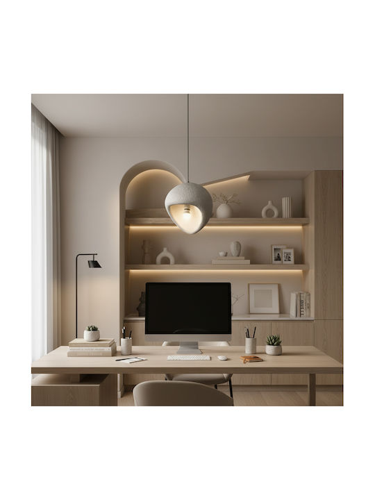 Alista Home Verstellbare Deckenleuchte Graue mit Lampenbirnensockel E27