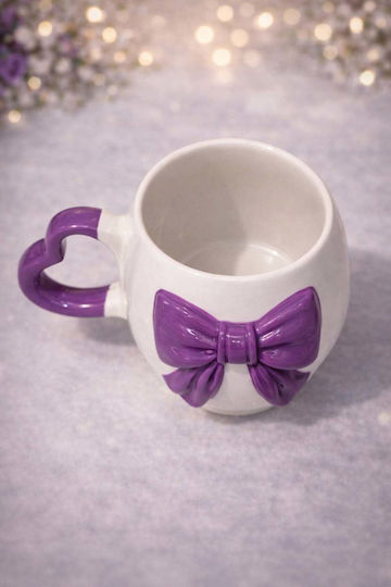 SteweHome Keramiktasse Lila 200ml