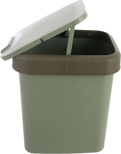 Orion Coș De Gunoi Din Plastic Verde 12lt