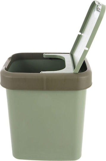 Orion Coș De Gunoi Din Plastic Verde 12lt