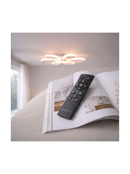 Alista Home Deckenleuchte Weiß mit Integrierter LED und Fernbedienung